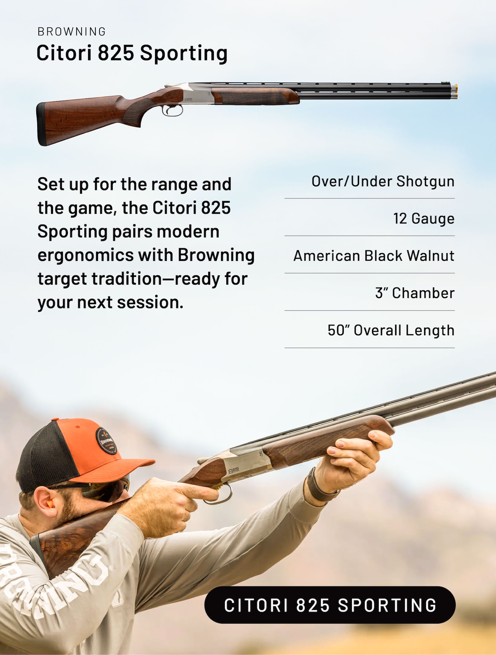 Citori 825 Sporting